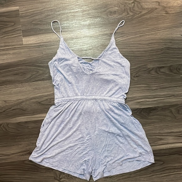 H&M Basic Blue Romper Small - Picture 4 of 4